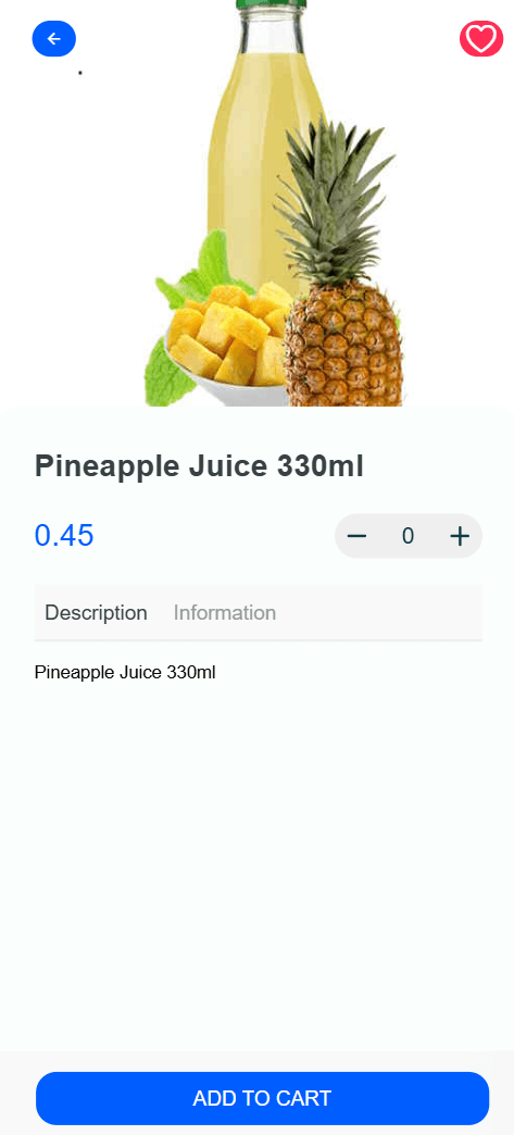 Product Detail — Mobile