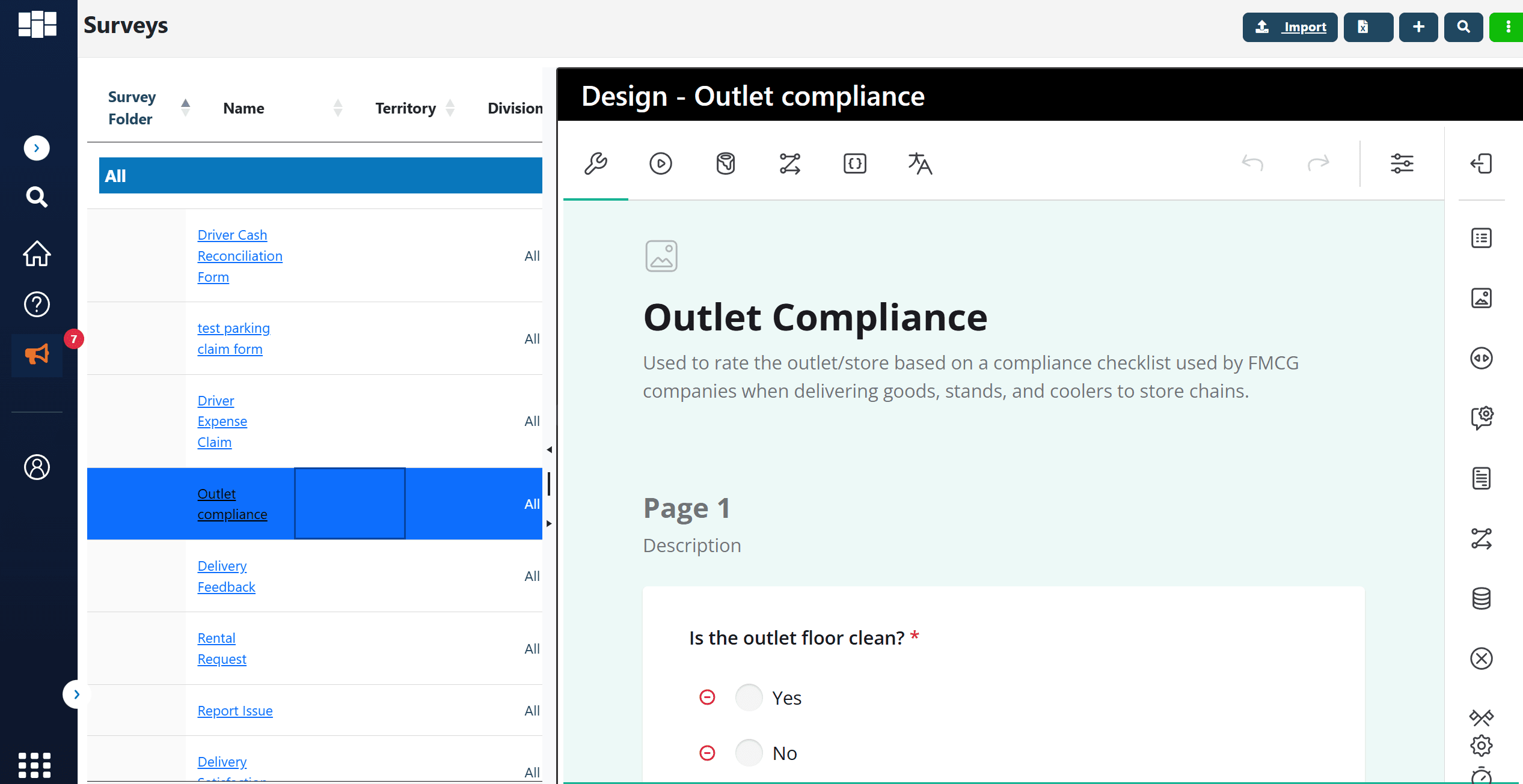 Custom Forms Administration