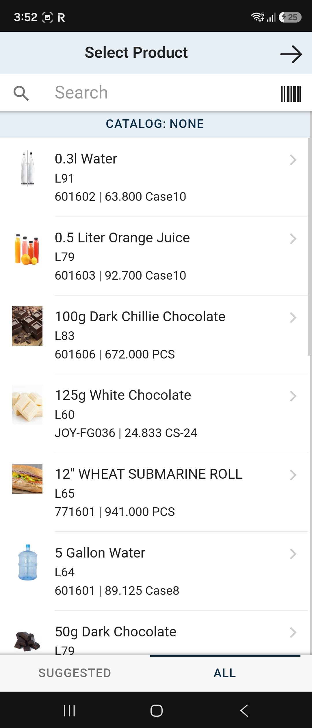 Mobile Product Catalog