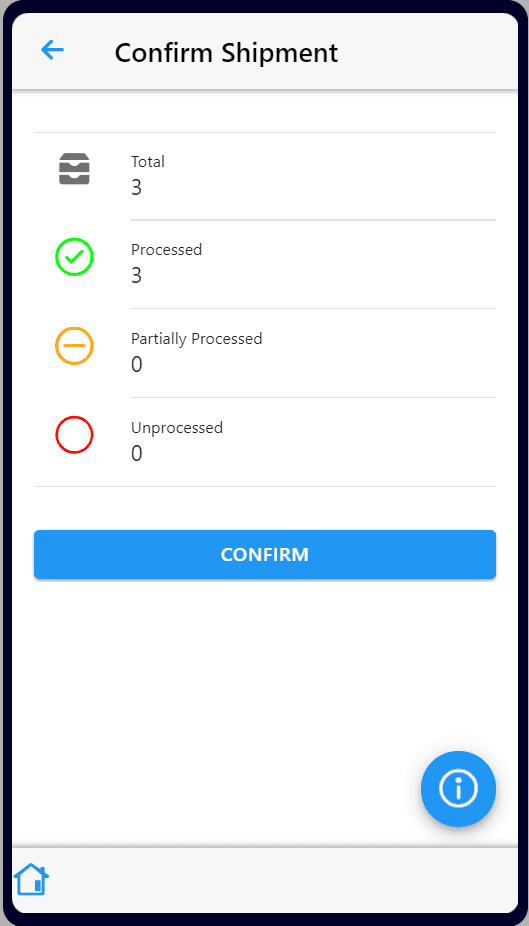 Warehouse App — Screen 6