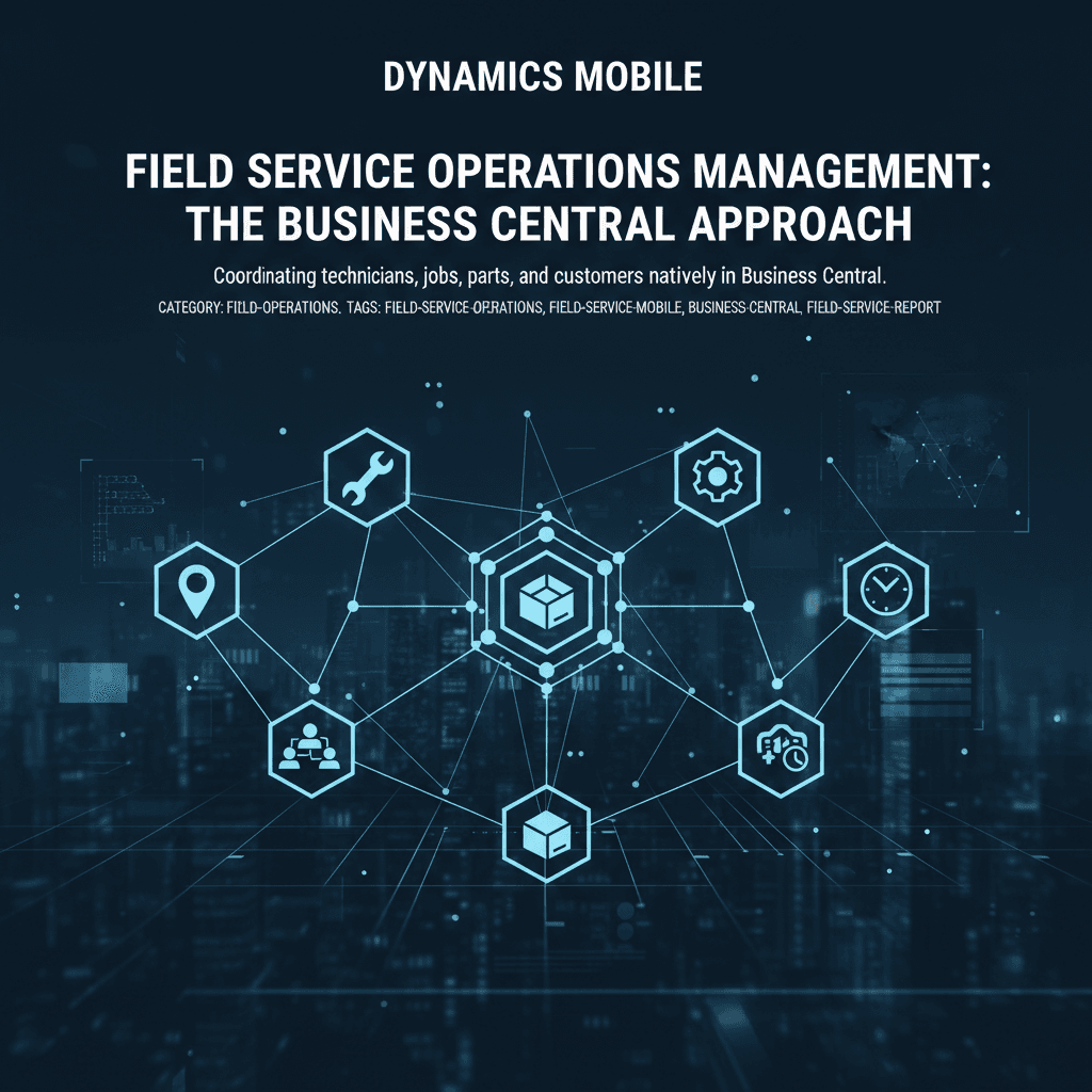 Field Service Operations Management: The Business Central Approach