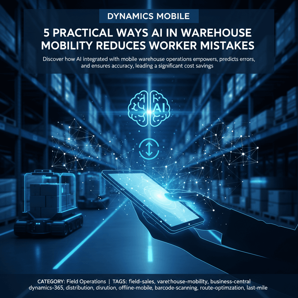 5 Practical Ways AI in Warehouse Mobility Reduces Worker Mistakes