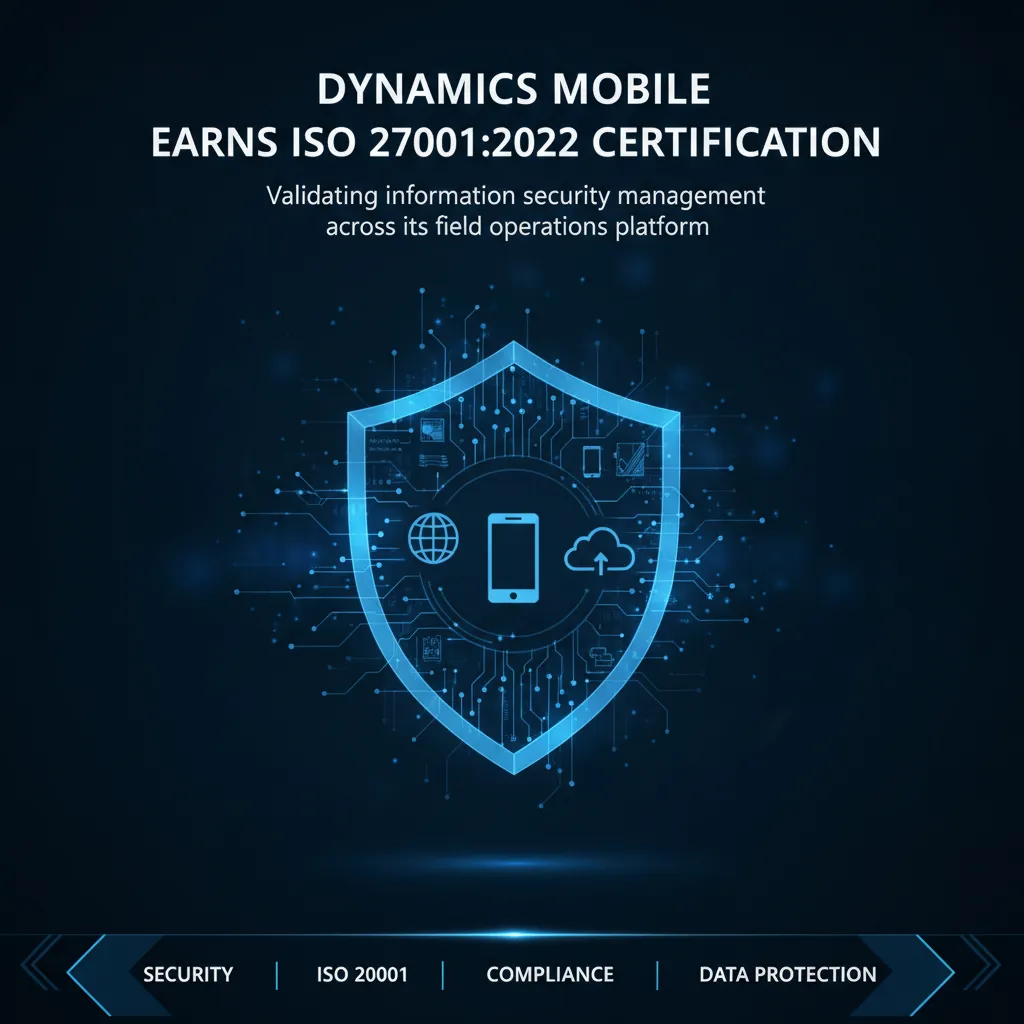 Dynamics Mobile Earns ISO 27001:2022 Certification